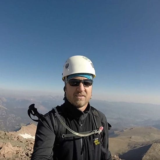 Rich on top of longs peak
