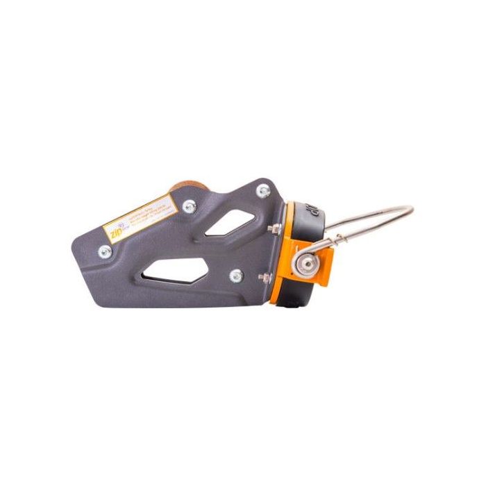 Zip Line Brake Trolley with Catch Mechanism to improve zip line rider retrieval.