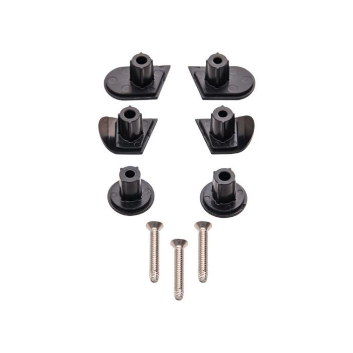 cover plate replacement kit for the LightSpeed Impact Zip Line Trolley including black plastic covers and screws