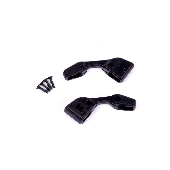 black Petzl Lanyard Keeper set with screws