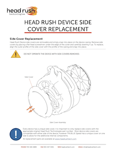 Side Cover Replacement Overview
