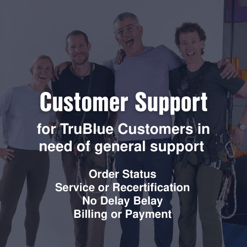 The TruBlue team smiles together