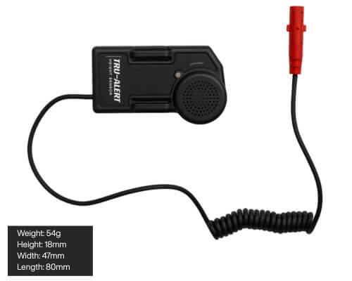 A product shot of the TruAlert Height Sensor